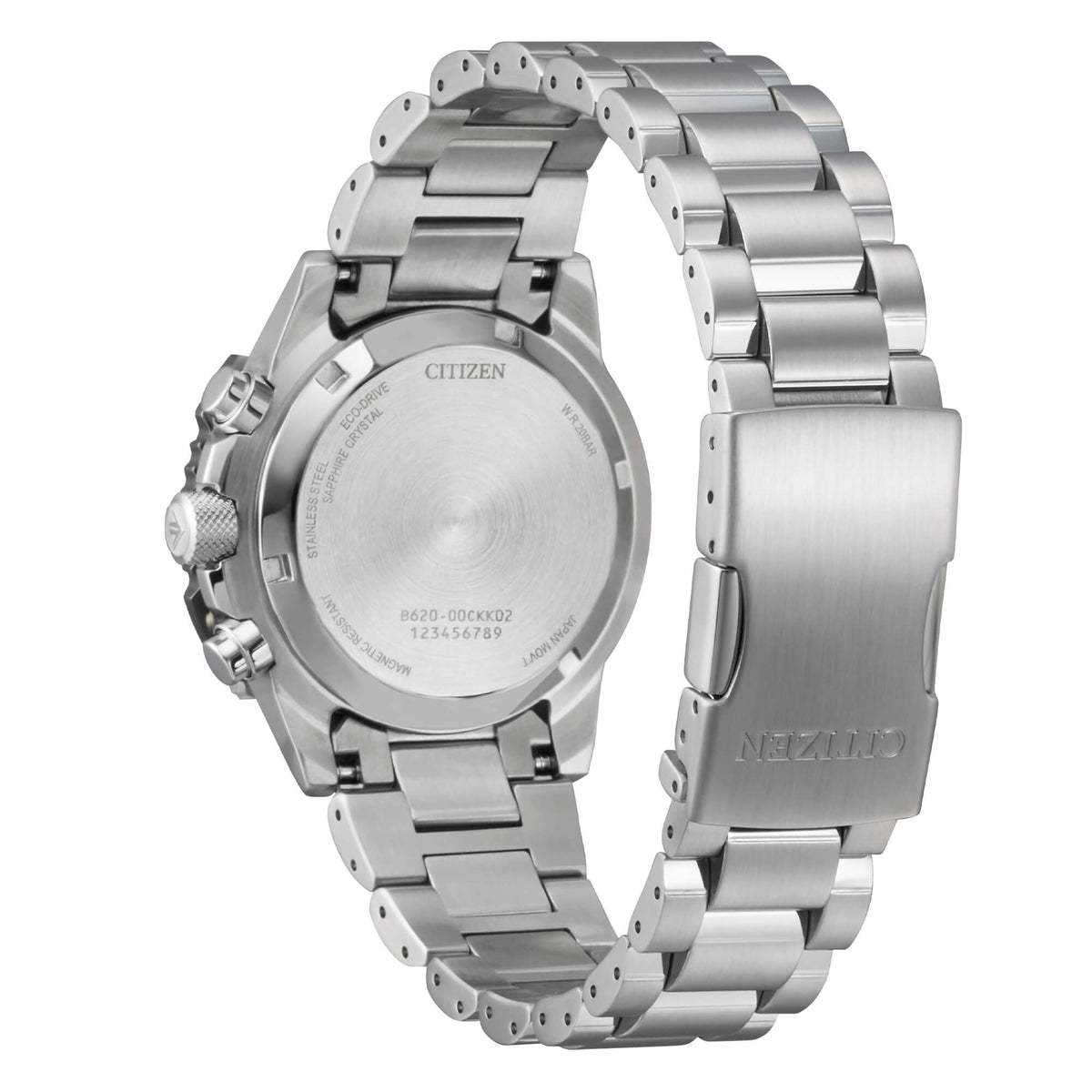 Orologio Citizen Promaster Eco Drive Cronografo Uomo Acciaio Nero _CA4664-60E
