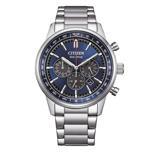 Orologio Citizen Aviator Crono Uomo Acciaio Blu _CA4720-52L