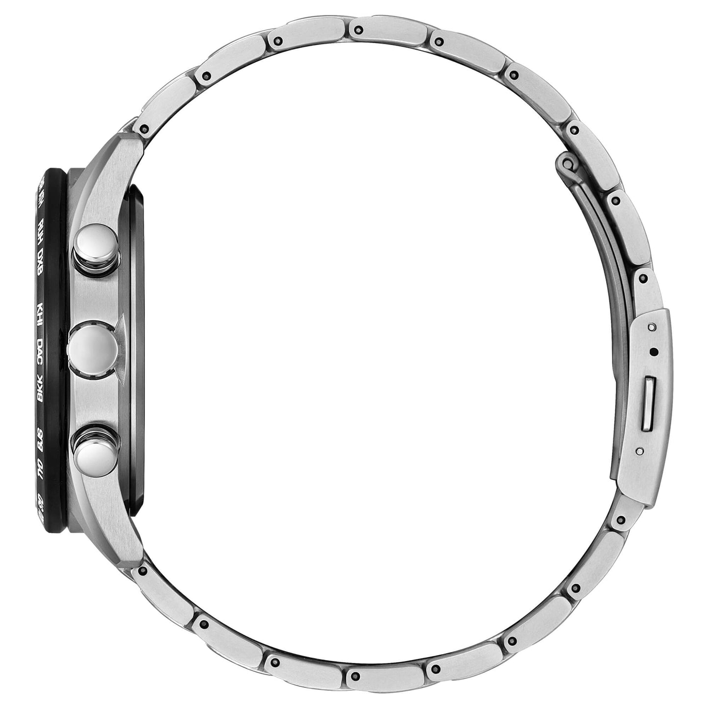 Orologio Citizen Uomo Titanio Silver Radio Controllato Eco-Drive Verde - Nero _CB5946-82X