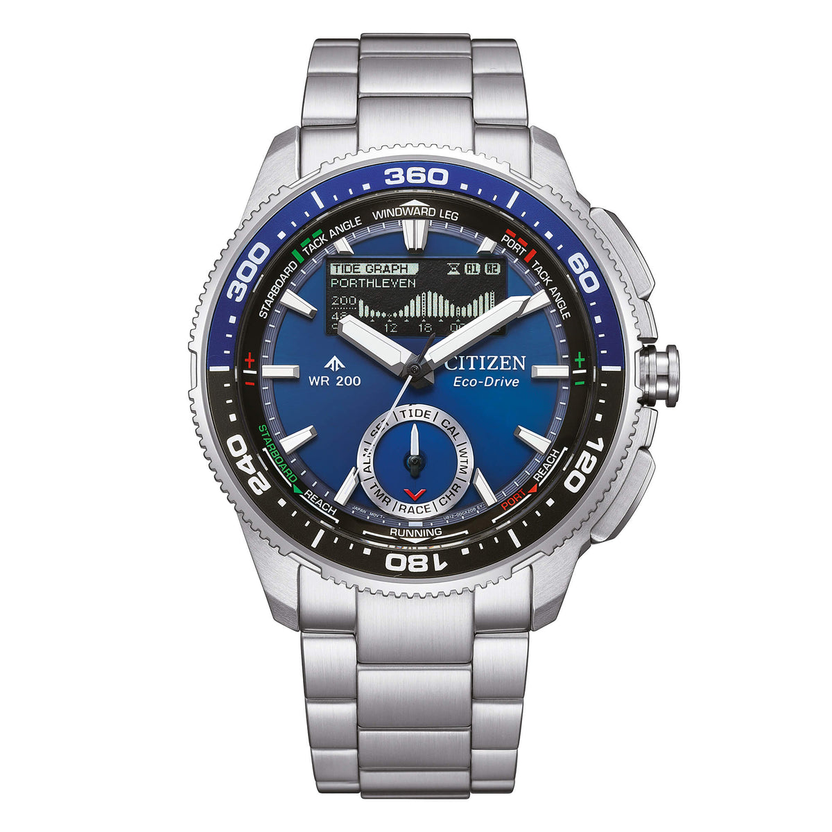 Orologio Citizen Promaster Uomo Acciaio Eco-Drive Wave Tracker _JV3006-50L