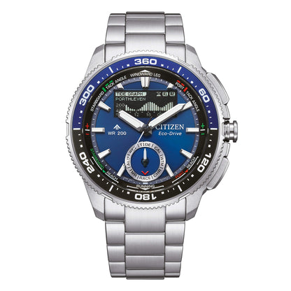 Orologio Citizen Promaster Uomo Acciaio Eco-Drive Wave Tracker _JV3006-50L