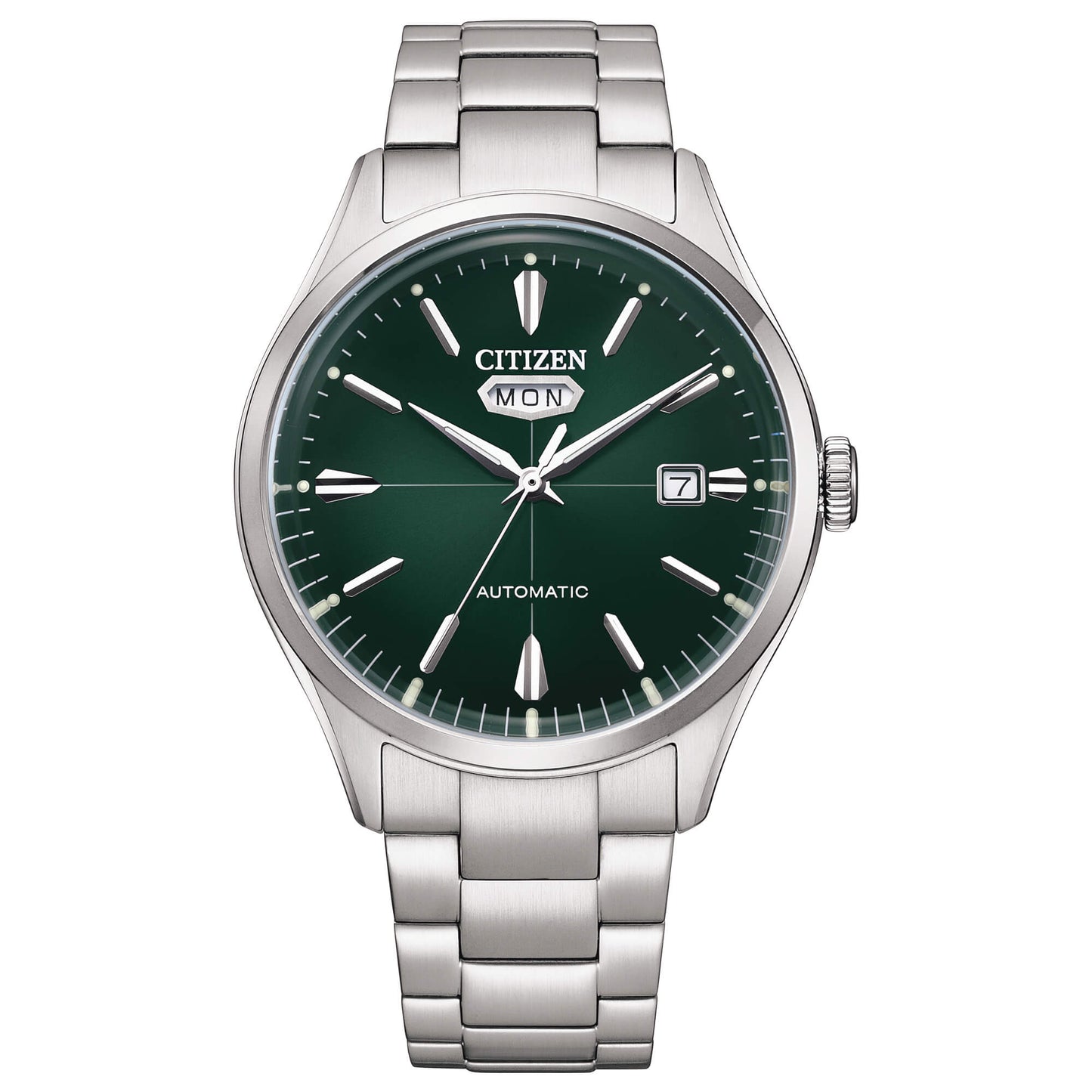 Orologio Citizen C7 Uomo Automatico Acciaio Quadrante Verde _NH8391-51X