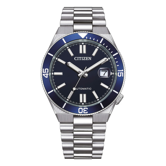 Orologio Citizen Tsuyosa Shore Uomo Acciaio Automatico Blu Scuro _NJ0230-59L