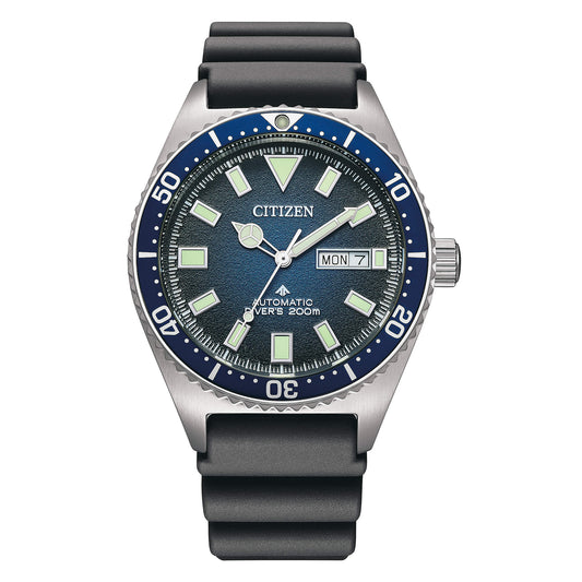 Orologio Citizen Promaster Diver's Automatic 200 mt Uomo Cinturino Silicone Nero _NY0129-07L