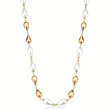 Collana Brosway PERFECT Donna Acciaio Gold Perle _BPC71