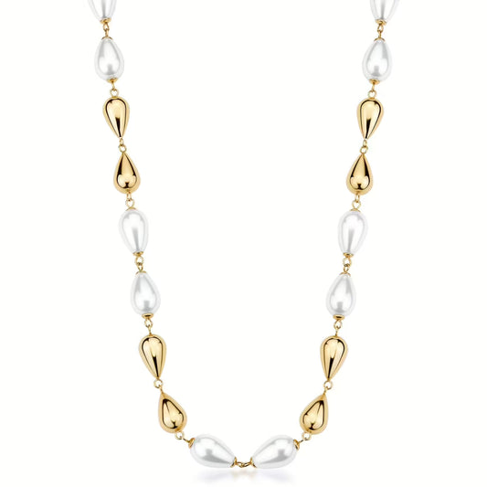 Collana Brosway PERFECT Donna Acciaio Gold Perle _BPC71