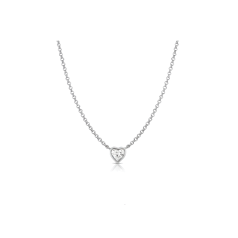 Collana Liu Jo Donna Acciaio Silver Centrale Cuore _LJ2527