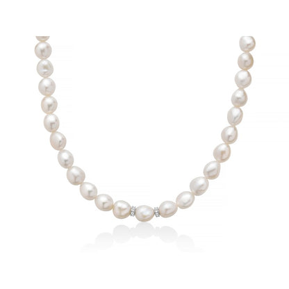 Collana Girocollo Miluna Donna Argento 925 e Topazi _PCL6721