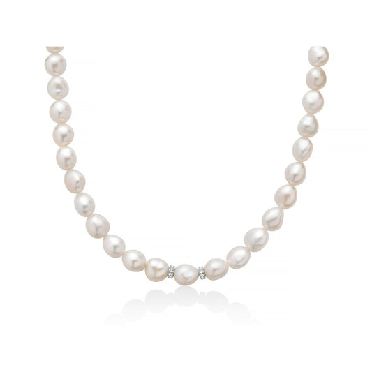Collana Girocollo Miluna Donna Argento 925 e Topazi _PCL6721
