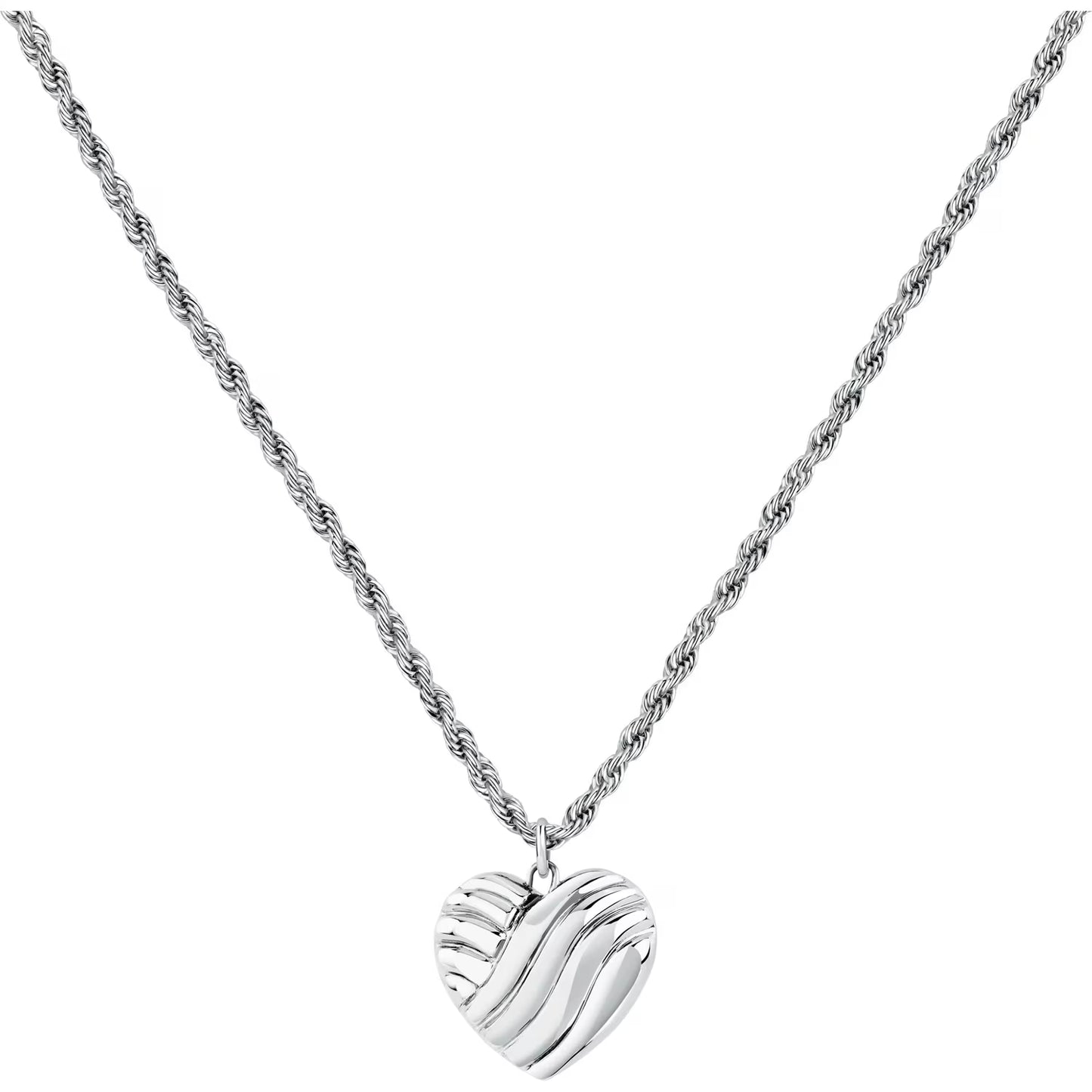 Morellato Damen-Halskette aus 925er Silber mit weißem Zirkon _SAIW64 