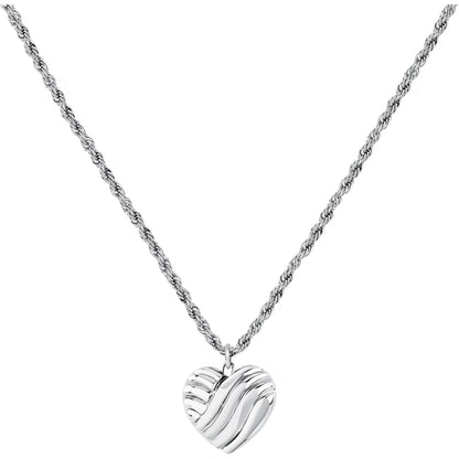 Morellato Damen-Halskette aus 925er Silber mit weißem Zirkon _SAIW64 