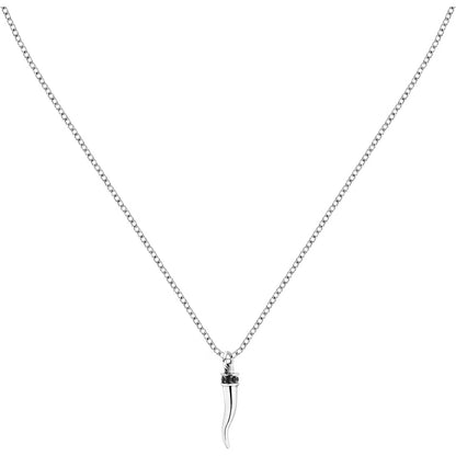 Morellato Damen-Halskette aus 925er Silber mit weißem Zirkon _SAIW64 