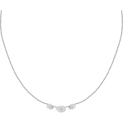 Morellato Damen-Halskette aus 925er Silber mit weißem Zirkon _SAIW64 