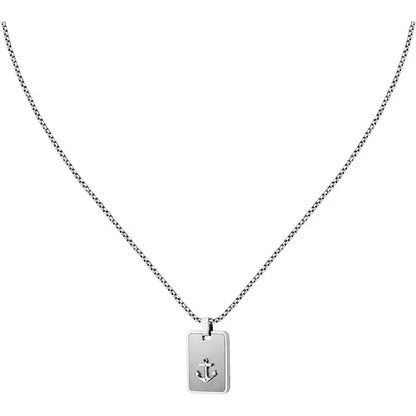 Collana Sector Uomo Acciaio Mrine Placchetta Ancora _SAGJ36
