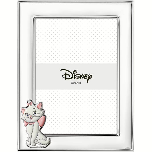 Cornice Portafoto Valenti Disney Bimba Argento 999  Aristogatti _D730 4LBI