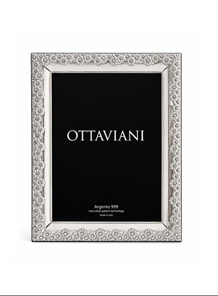 Ottaviani Portafoto F.S. Margherite Bianche Argento 999 _1034