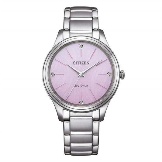 Orologio Citizen Lady Donna Eco-Drive Rosa _EM1220-58X