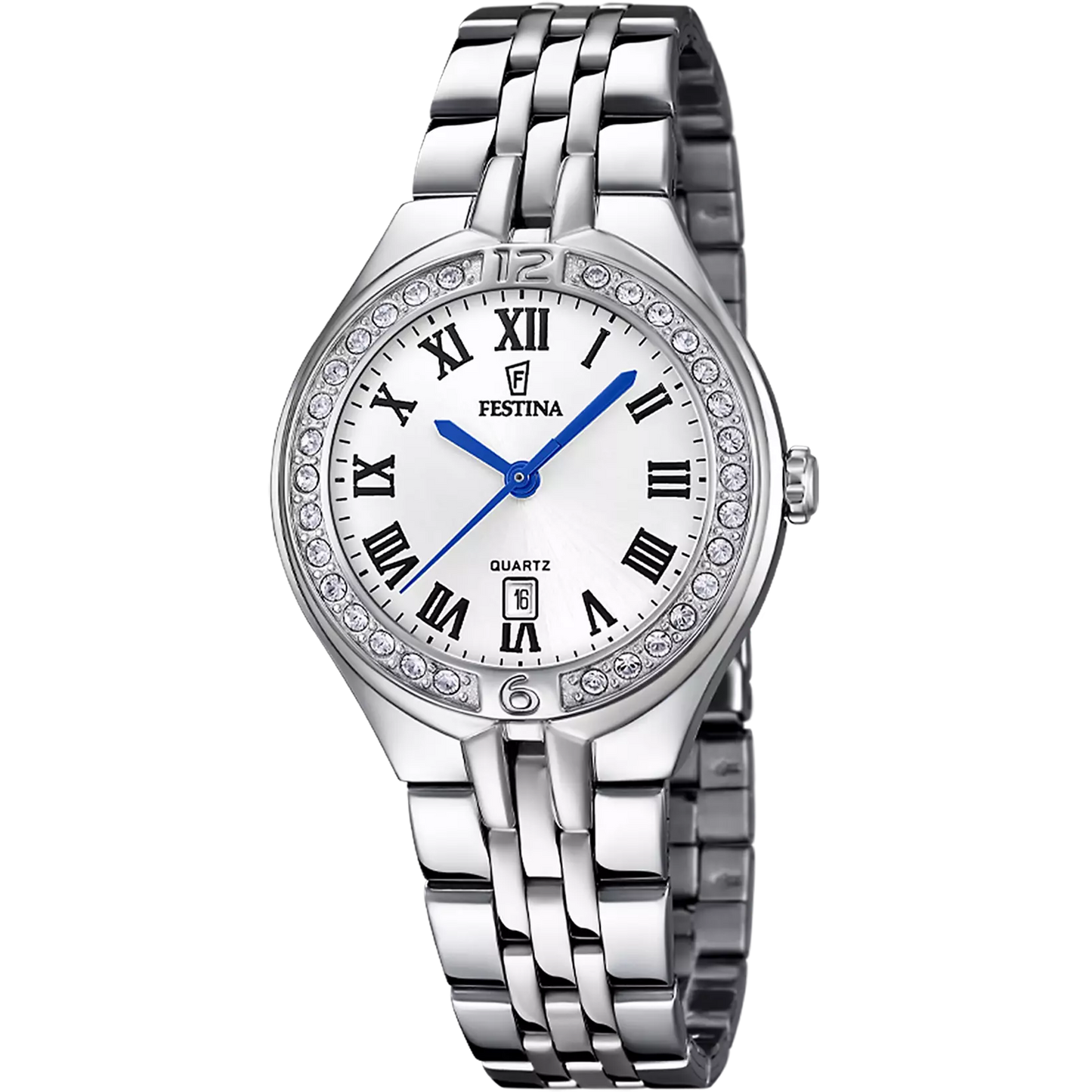Festina Herrenuhr Steel Only Time Weiß F20437-1 79 € 