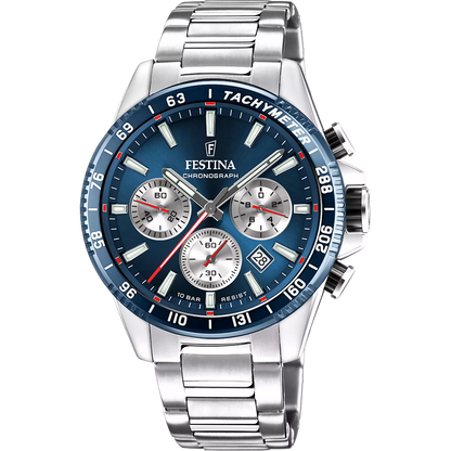 Festina Herrenuhr Stahl Automatik Schwarz F20531-4 229 € 