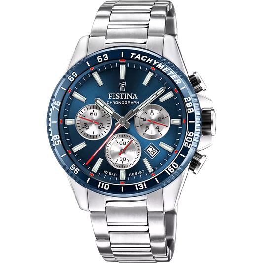 Festina Herrenuhr Stahl Automatik Schwarz F20531-4 229 € 