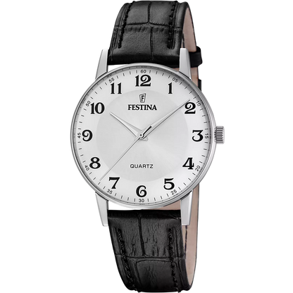 Orologio Festina Classic Uomo Cinturino Pelle Nero _F20690-1