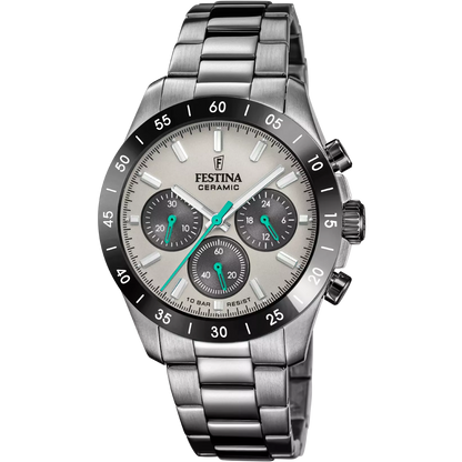 Festina Herrenuhr Stahl Automatik Schwarz F20531-4 229 € 