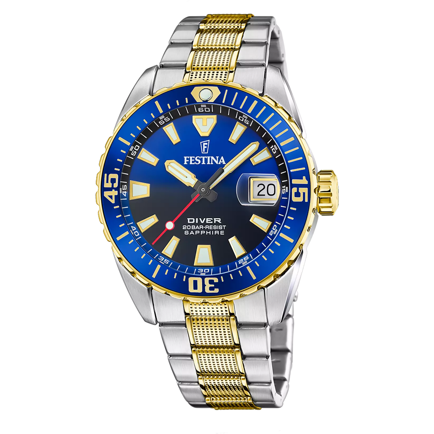 Festina Herrenuhr Stahl Automatik Schwarz F20531-4 229 € 