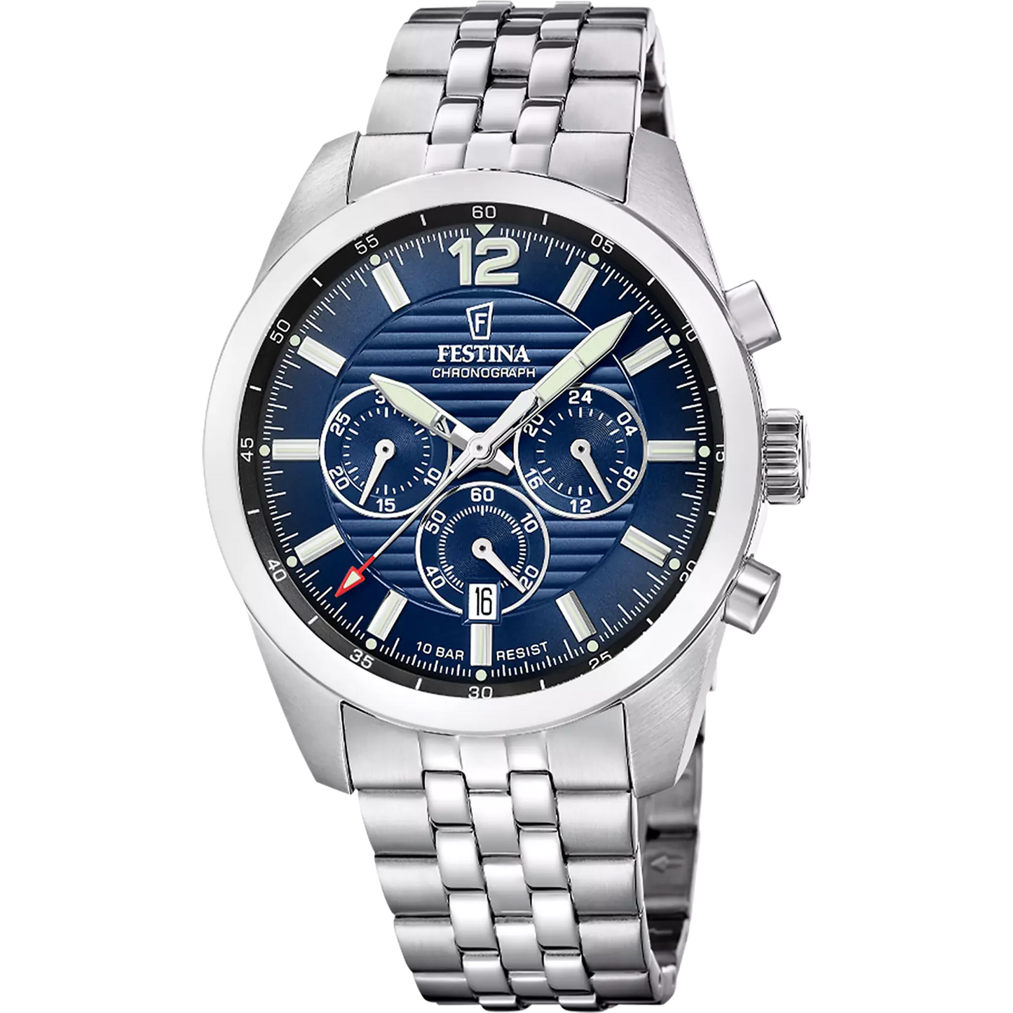 Festina Herrenuhr Stahl Automatik Schwarz F20531-4 229 € 