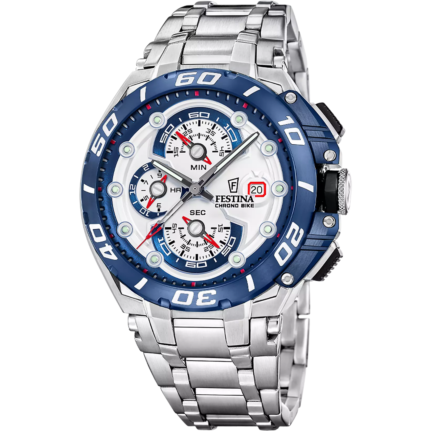 Festina Herrenuhr Stahl Automatik Schwarz F20531-4 229 € 