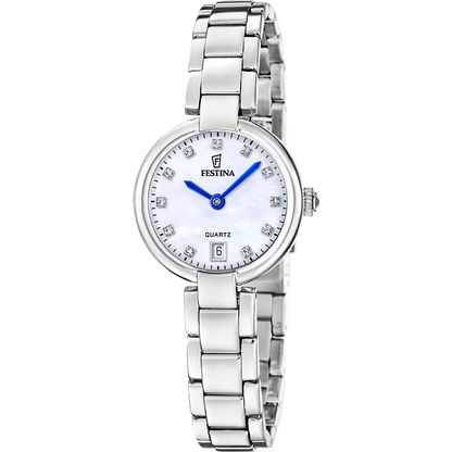 Festina Herrenuhr Steel Only Time Weiß F20437-1 79 € 