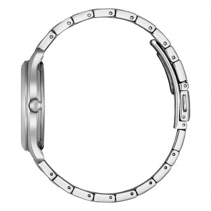 Bulova Herrenuhr Stahl Automatik Silber Gold Aerojet 98A289 