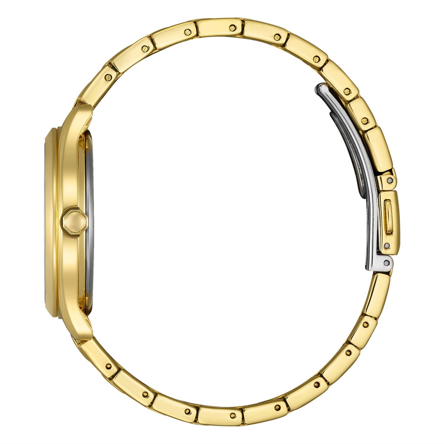 Bulova Herrenuhr Stahl Automatik Silber Gold Aerojet 98A289 