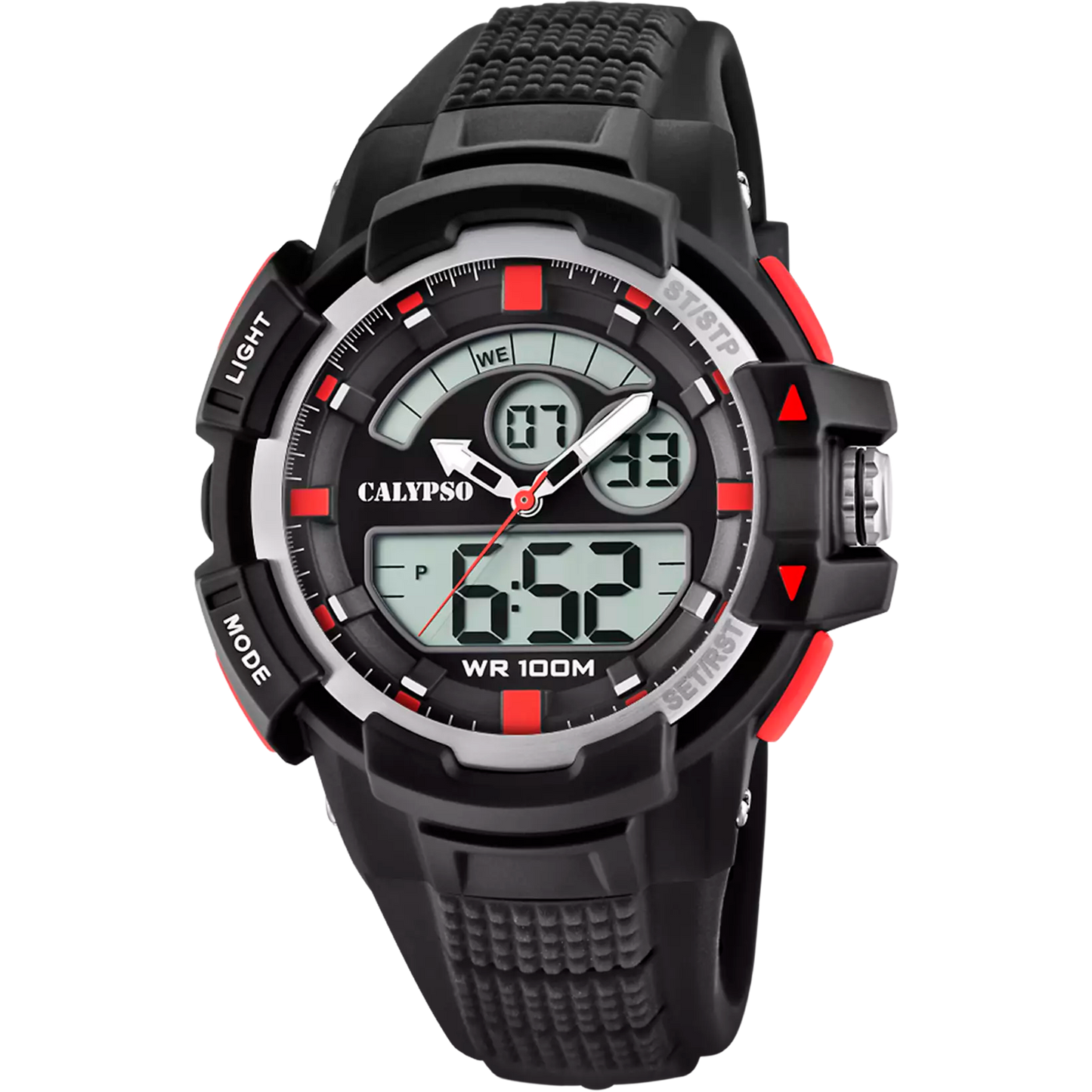 Orologio CALYPSO Uomo Analogico-Digitale Gomma Nero _K5767-3