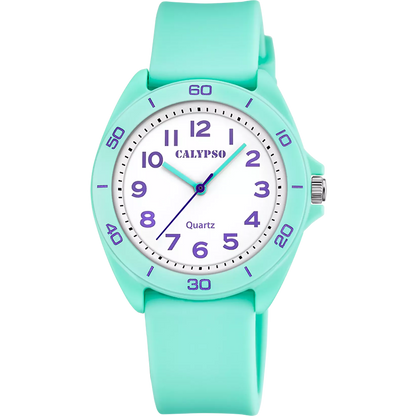 Orologio CALYPSO JUNIOR COLLECTION Digitale Cinturino Gomma Verde Acqua _K5833-3