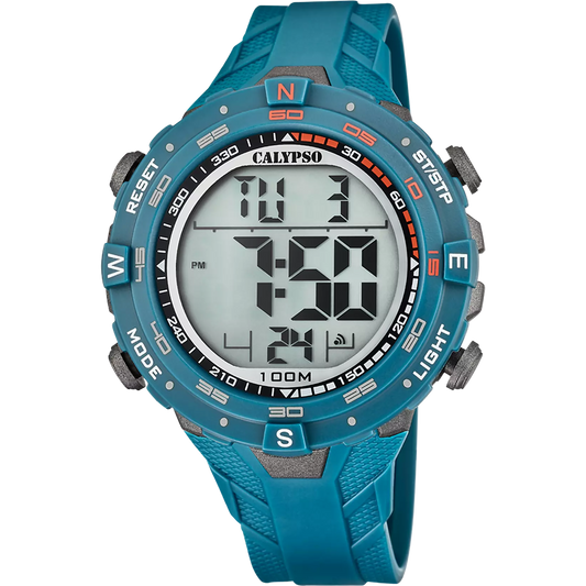 Orologio CALYPSO X-TREM Uomo Digitale Gomma Blu _K5838-2