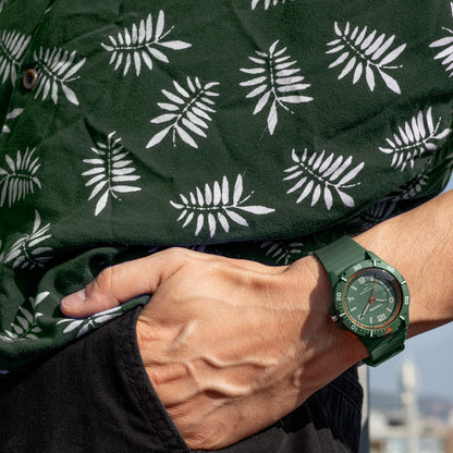 Orologio CALYPSO SWEET TIM Uomo Gomma Verde Militare _K5857-4