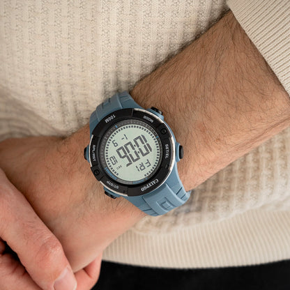 Orologio CALYPSO Flash Time Uomo Digitale Gomma Azzurro _K5884-1