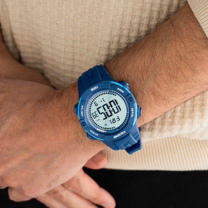 Orologio CALYPSO Flash Time Uomo Digitale Gomma Blu Scuro _K5884-3