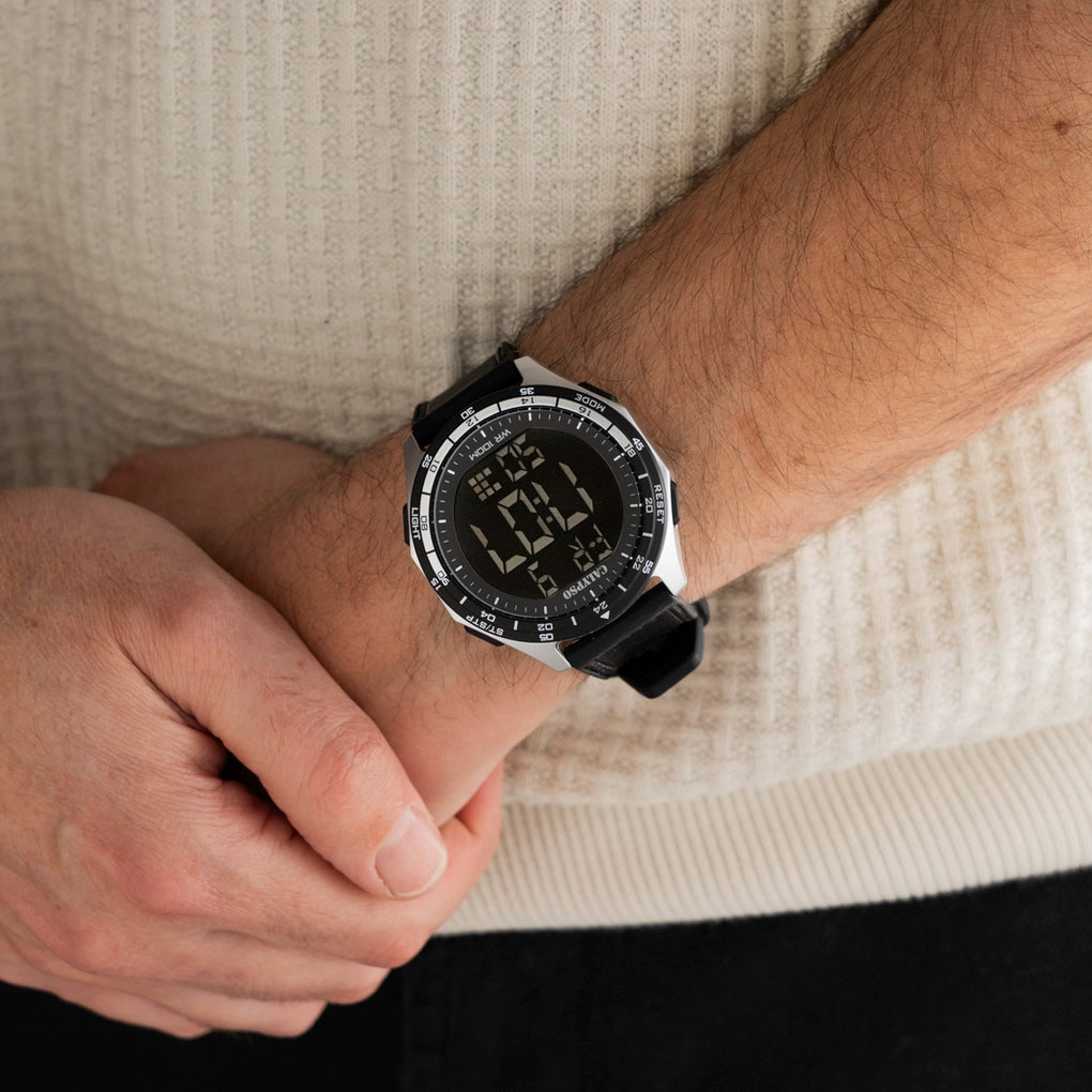 Orologio CALYPSO Flash Time Uomo Digitale Gomma Nero _K5887-4