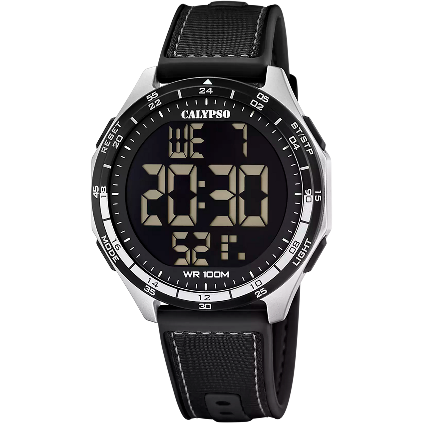 Orologio CALYPSO Flash Time Uomo Digitale Gomma Nero _K5887-4