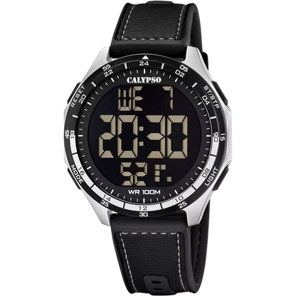 Orologio CALYPSO Flash Time Uomo Digitale Gomma Nero _K5887-4
