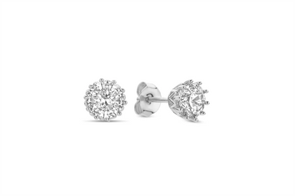 Orecchini LIU JO Donna Acciaio Silver Zircone Punto Luce _LJ2585