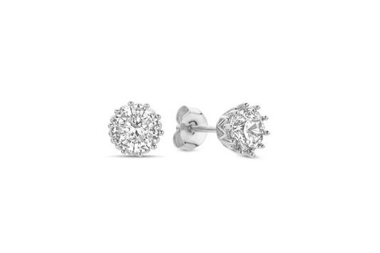 Orecchini LIU JO Donna Acciaio Silver Zircone Punto Luce _LJ2585