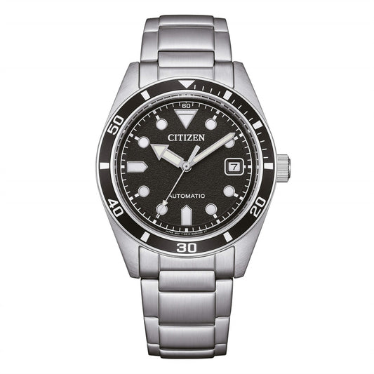 Orologio Citizen Uomo Acciaio Automatico Nero _NJ0221-50E