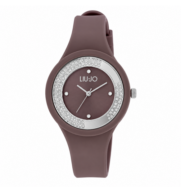 Orologio Liu Jo Donna Dancing Sport Cinturino Silicone Color Cioccolato _TLJ2986