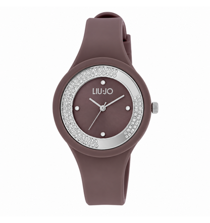 Orologio Liu Jo Donna Dancing Sport Cinturino Silicone Color Cioccolato _TLJ2986