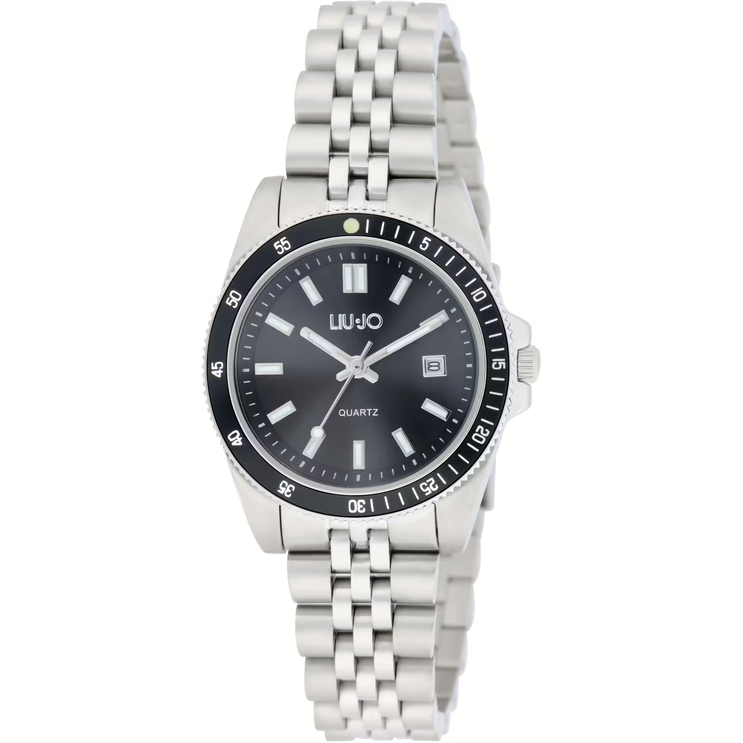 Orologio Donna Liu Jo Company Lady Acciaio Silver Quadrante Nero _TLJ2400