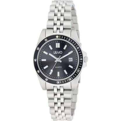 Orologio Donna Liu Jo Company Lady Acciaio Silver Quadrante Nero _TLJ2400