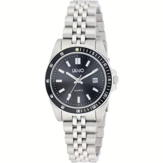 Orologio Donna Liu Jo Company Lady Acciaio Silver Quadrante Nero _TLJ2400