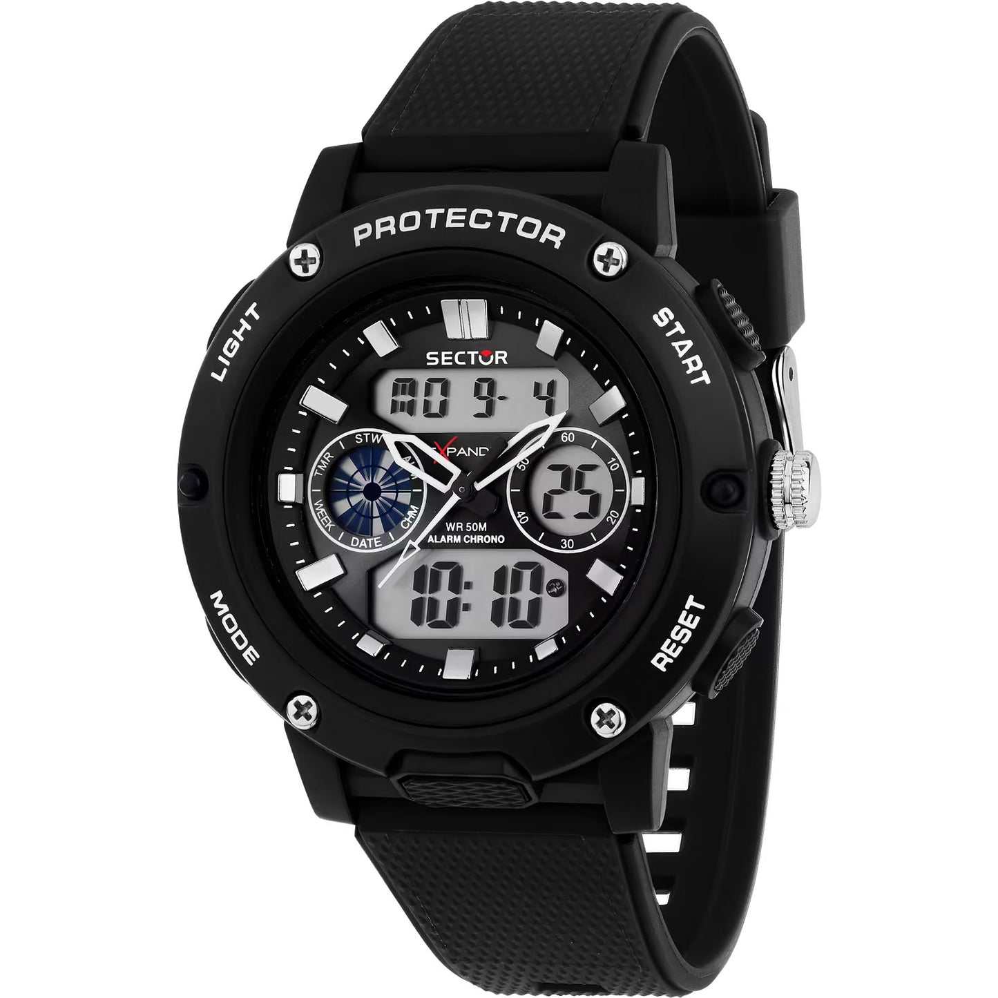 Sector Damenuhr Steel Only Time Perlweiß R3253161540